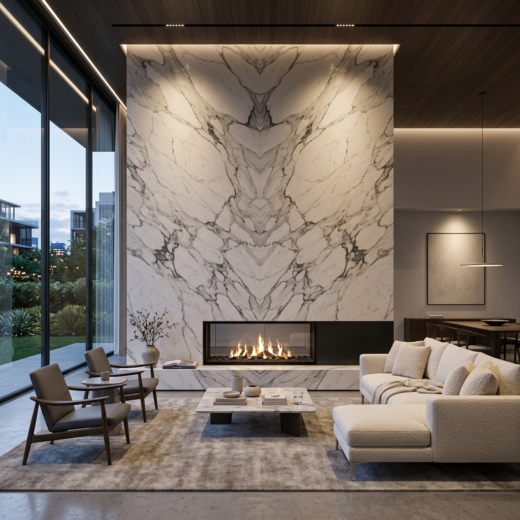 Painel de Pedra Exótica